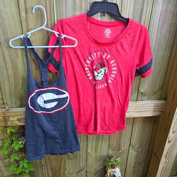 UGA Graphic Tee Tank Bundle Women's Small - Picture 1 of 1